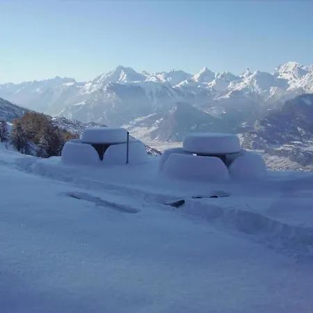 Apartament Mountain Escape With Fireplace Veysonnaz